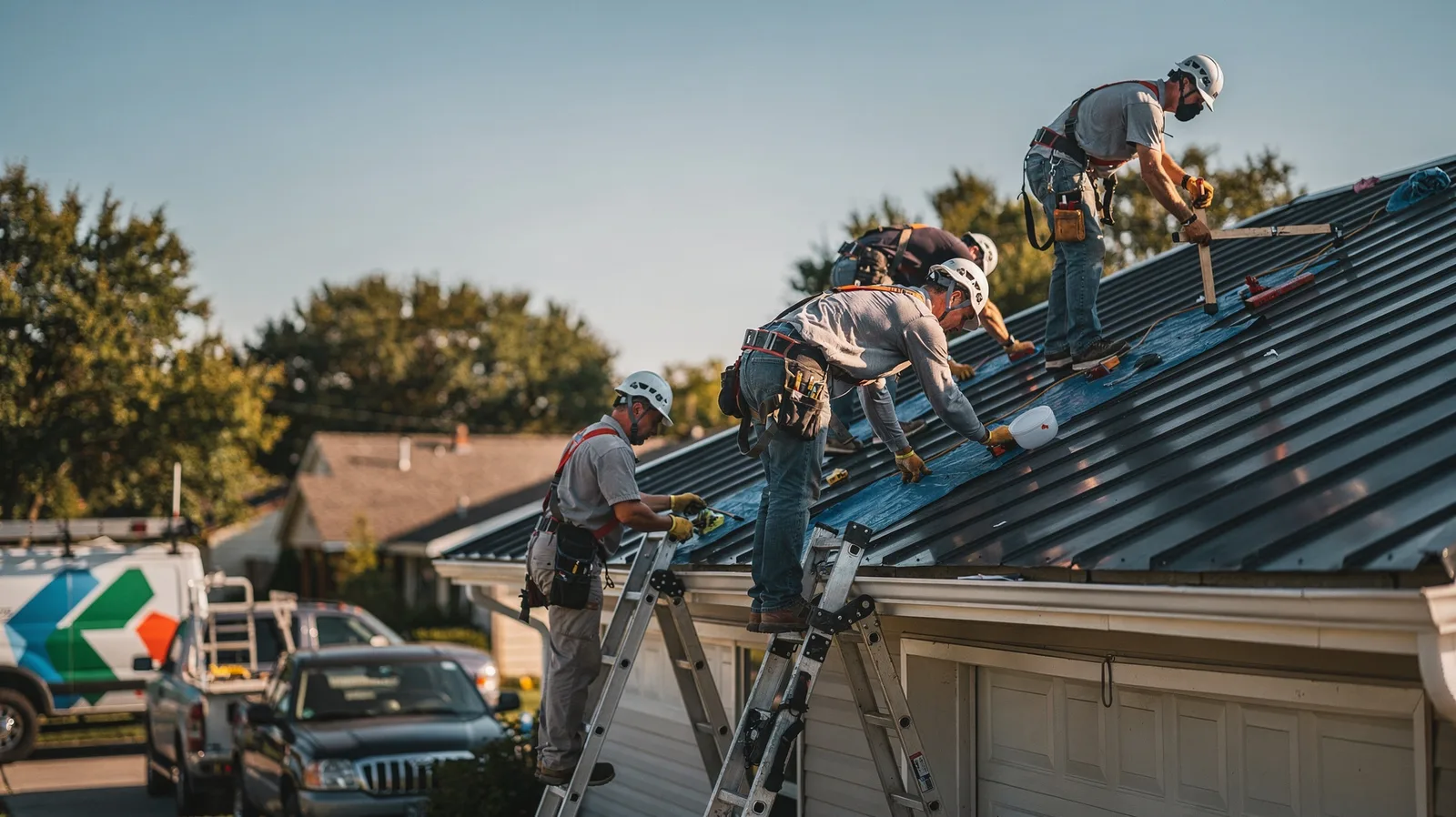 Metal Roof Installation in Three Bridges, NJ near me